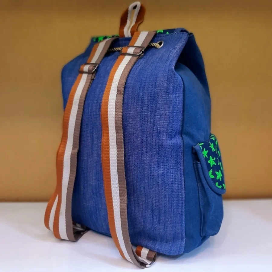 کوله پشتی جین ستاره‌ای