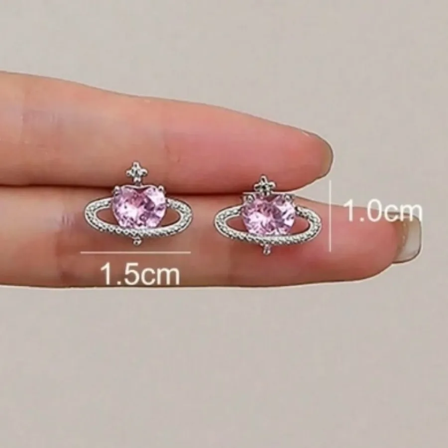 گوشواره زیرکونیا استیل