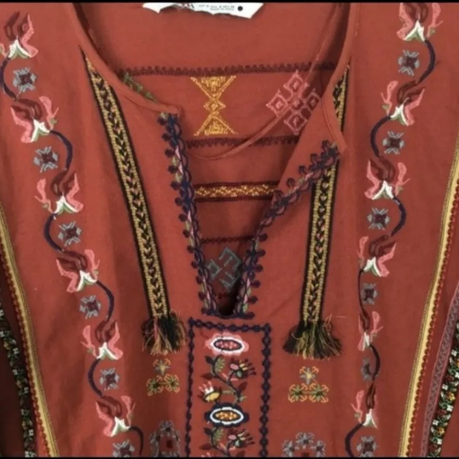 شومیزا گلدوزی زارا اصل