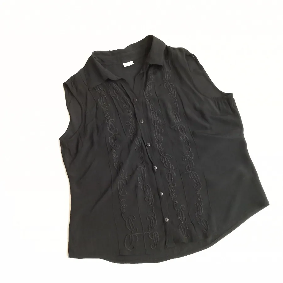 شومیز مشکی کرپ