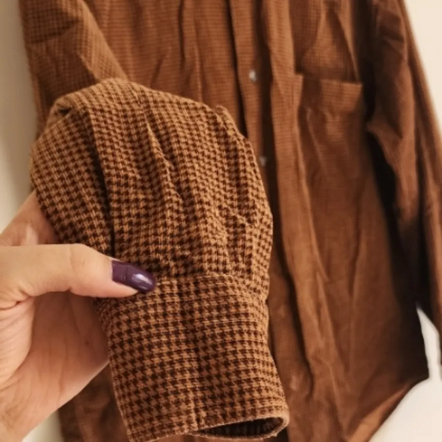 پیراهن مخمل کبریتی