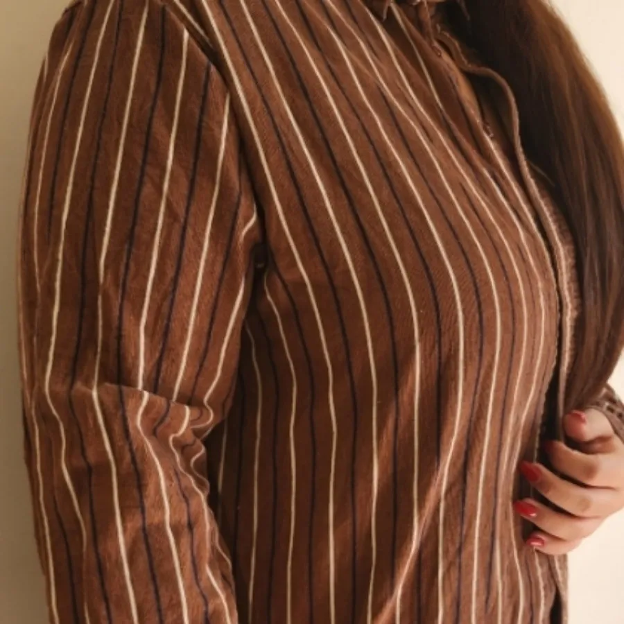 پیراهن مخمل کبریتی