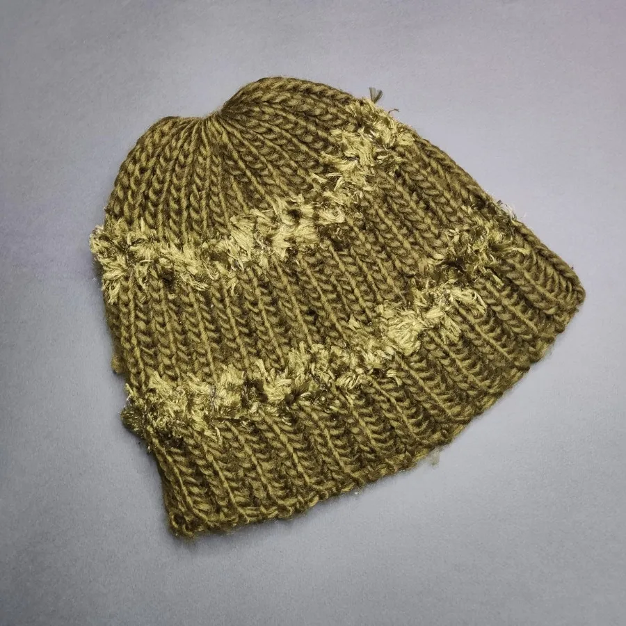 ست شال و کلاه بافت