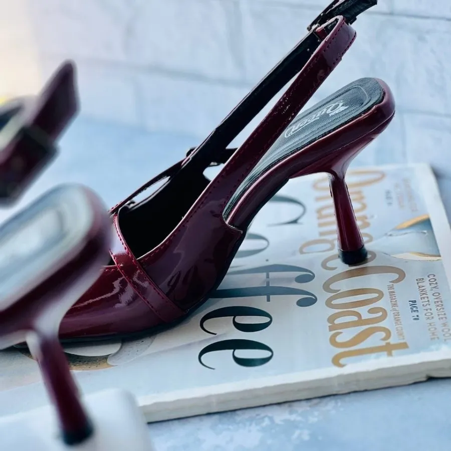 کفش پاشنه 8سانت  شیک زنان