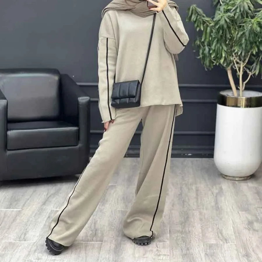 بلوز و شلوار بافت