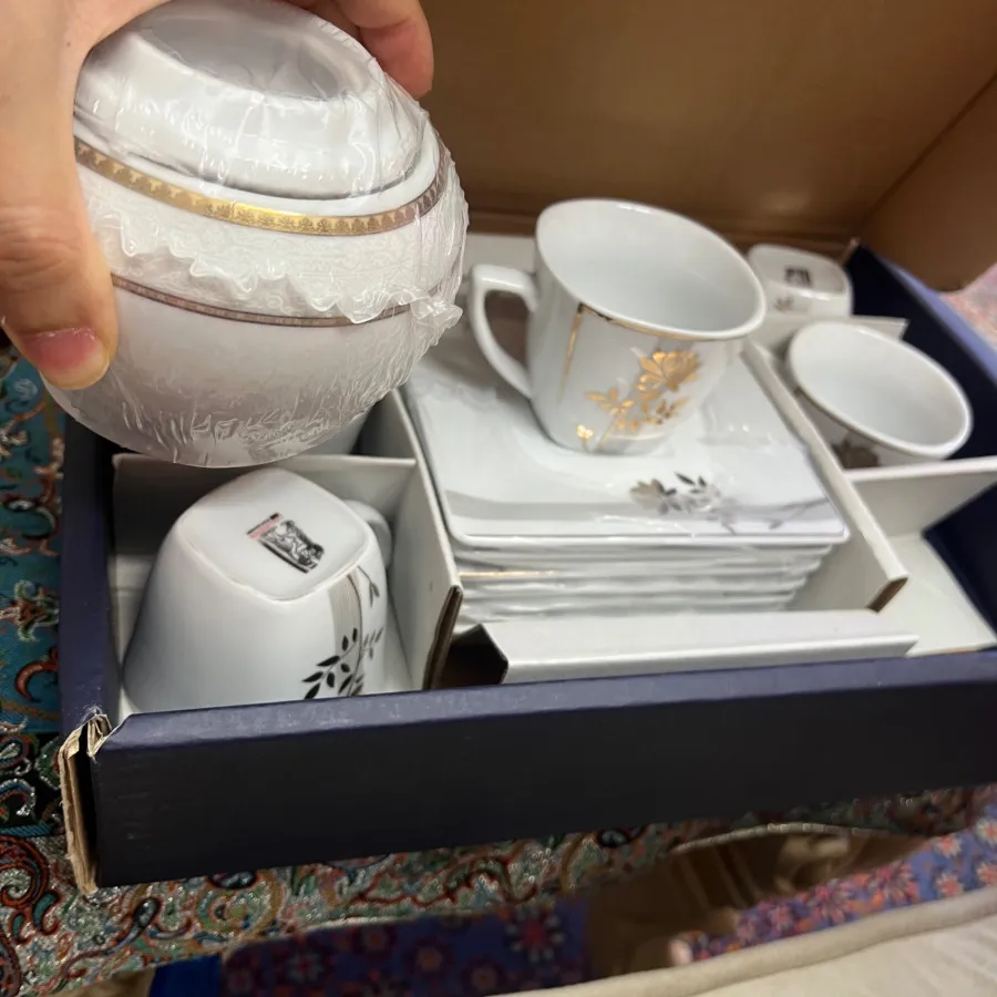 فنجان نلبکی چینی