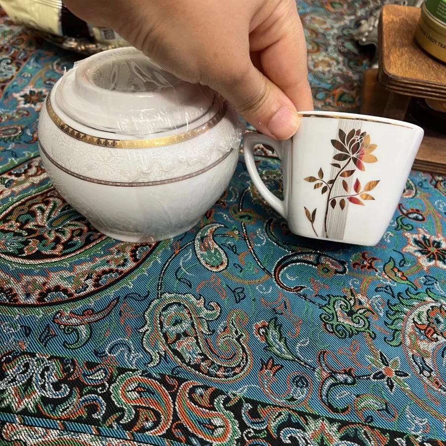 فنجان نلبکی چینی