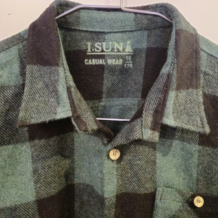 مانتو شومیز پشمی چهارخونه