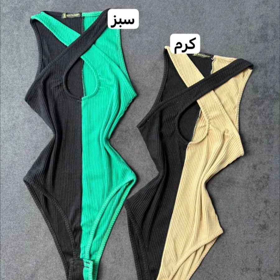 بادی یقه اشکی فری سایز