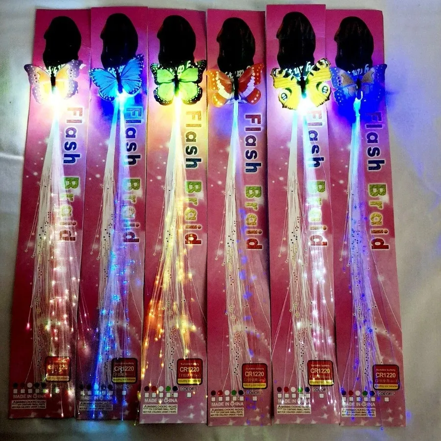 گیره پروانه چراغدار 2عددی