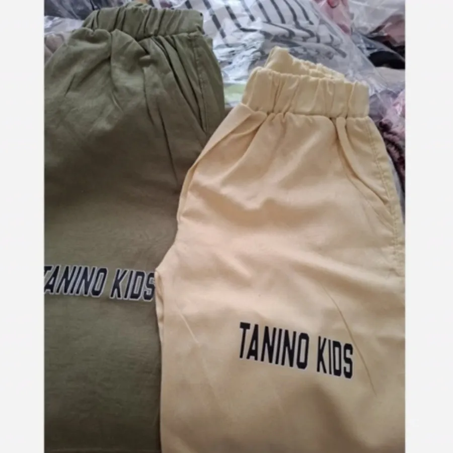 تیشرت شلوارک کتان رینگی