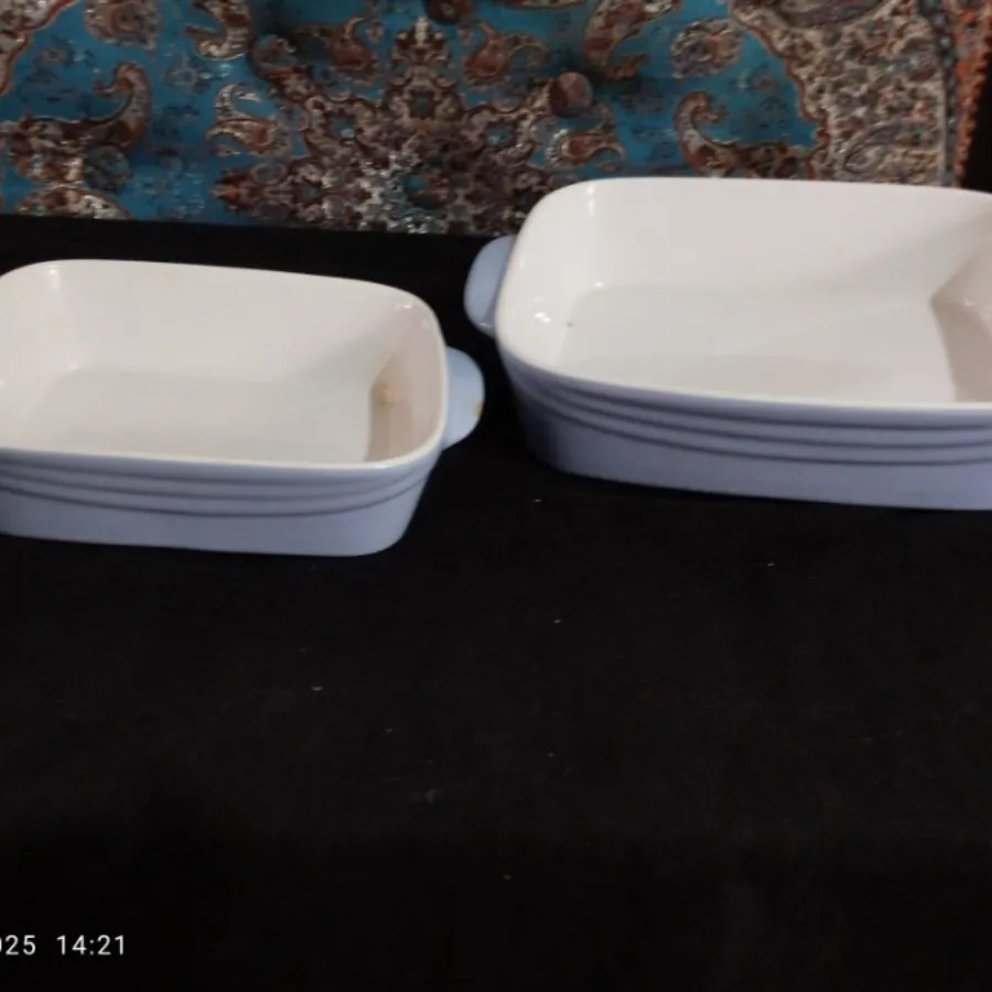 دو سایز ظرف چینی
