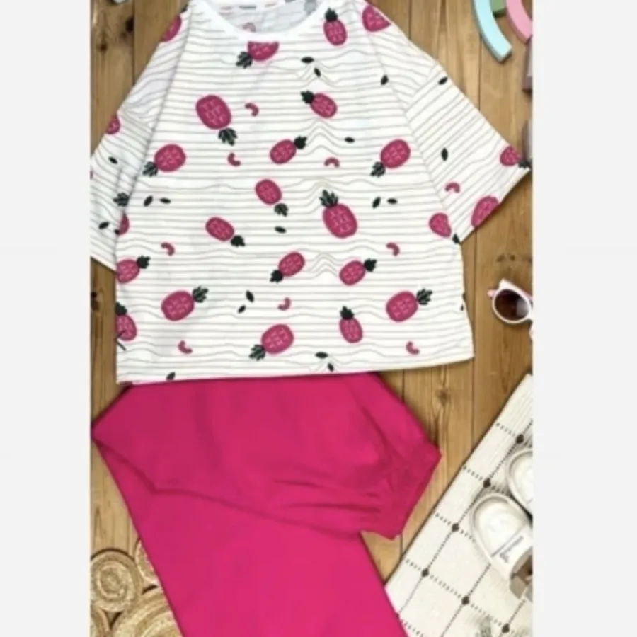 کراپ شلوار آناناس