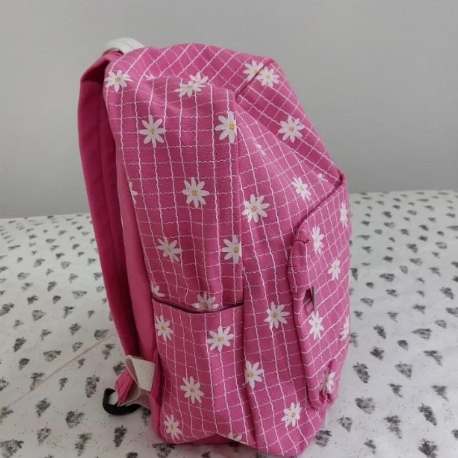 کیف کوله پشتی کتان گلدار