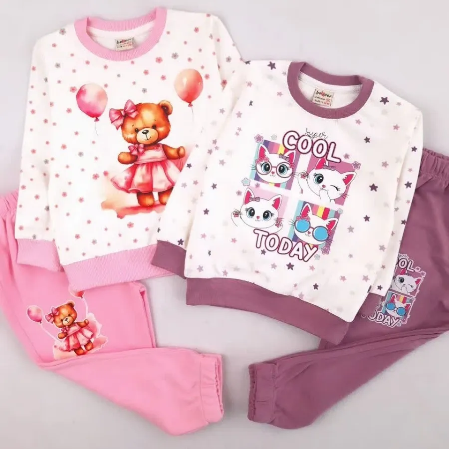 بلوز شلوار سه طرح فانتزی