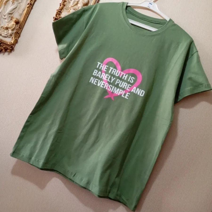 تیشرت طرح قلب