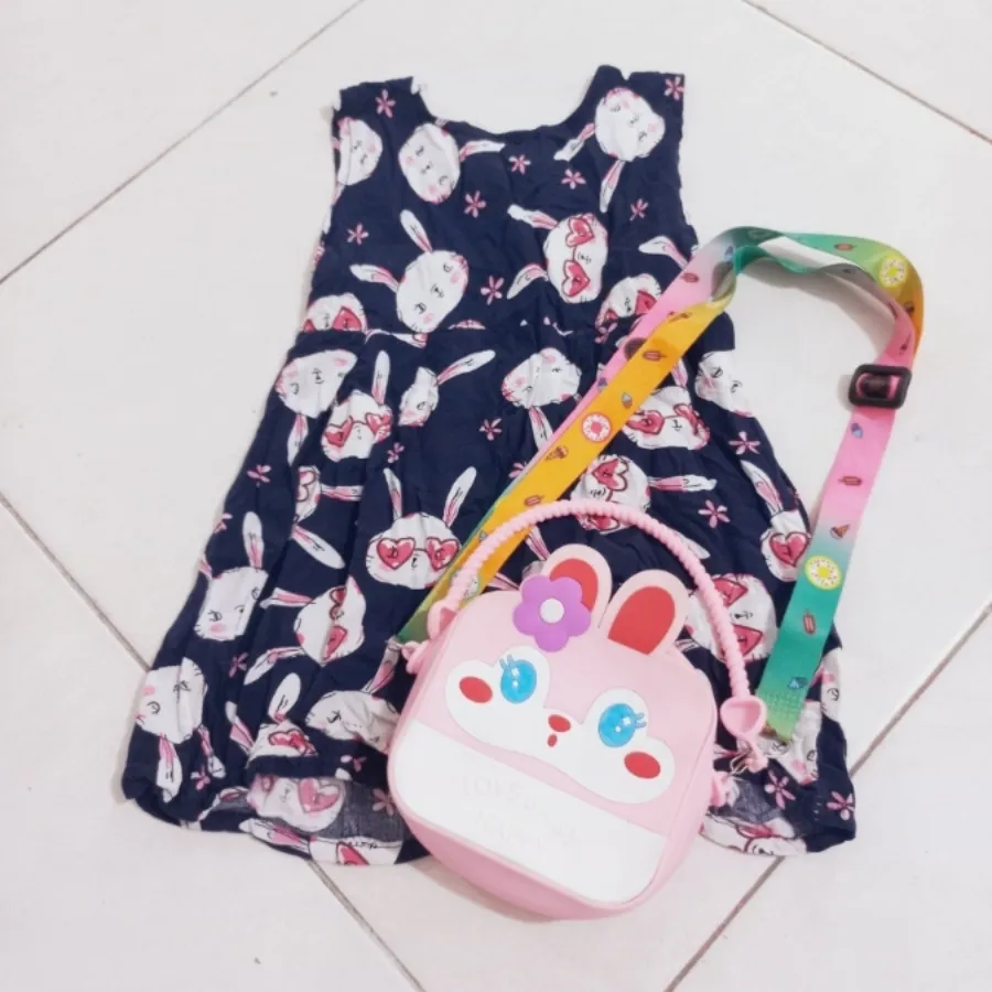 پیراهن نخی عروسکی کودک