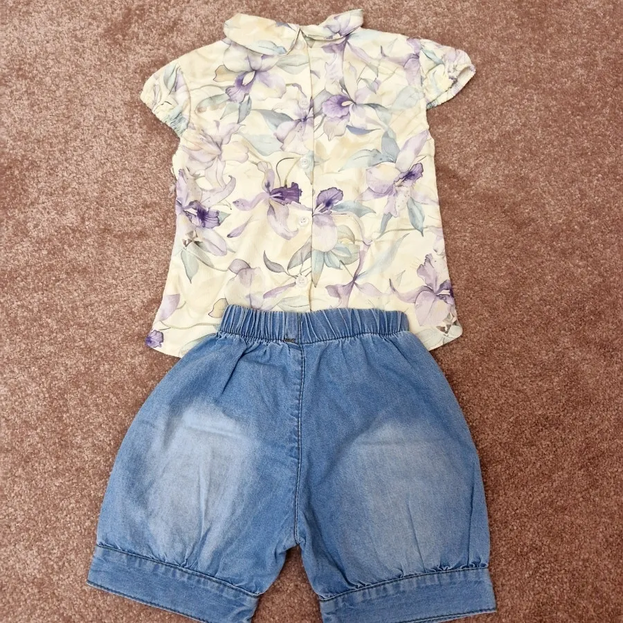 بلیز و شلوارک سایز2