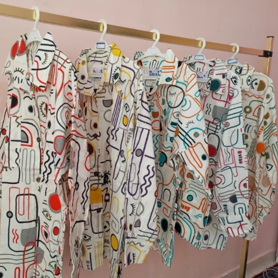 شومیز مانتویی لنین