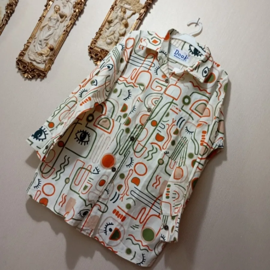 شومیز مانتویی لنین