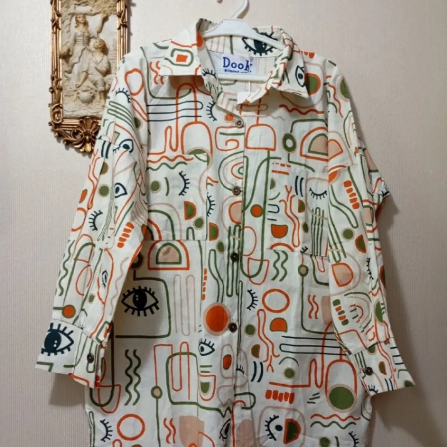 شومیز مانتویی لنین