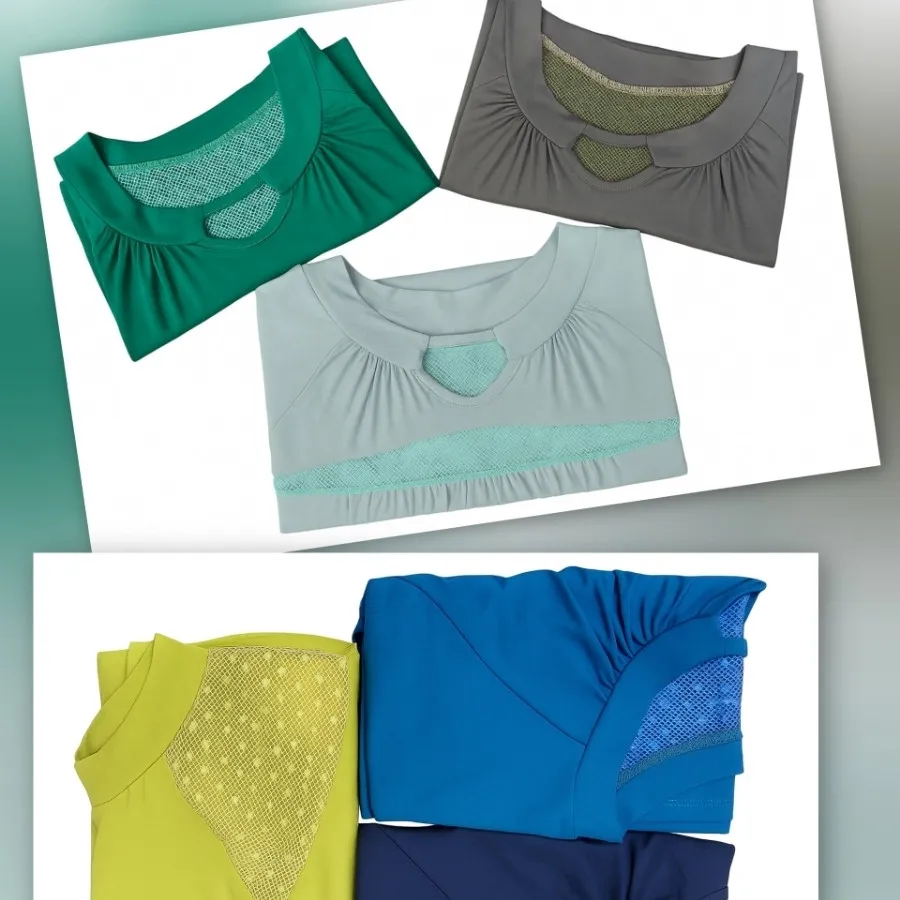 بلوز زنانه یقه اشکی