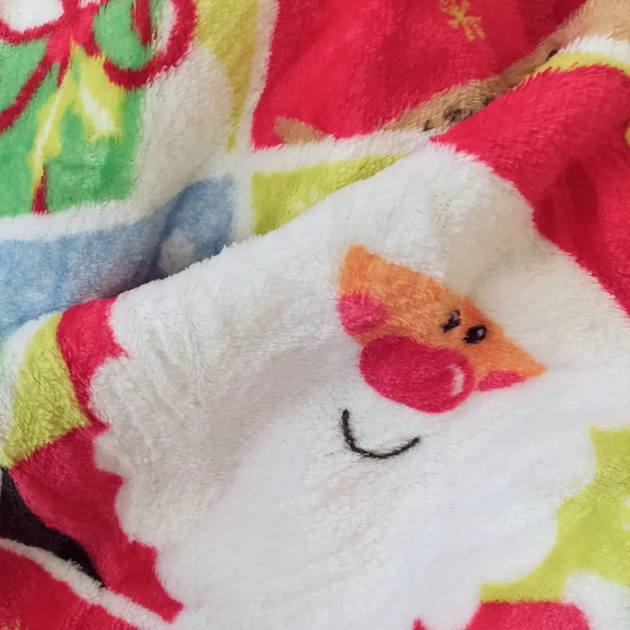 پتو کریسمسی/گوزن/آدم برفی