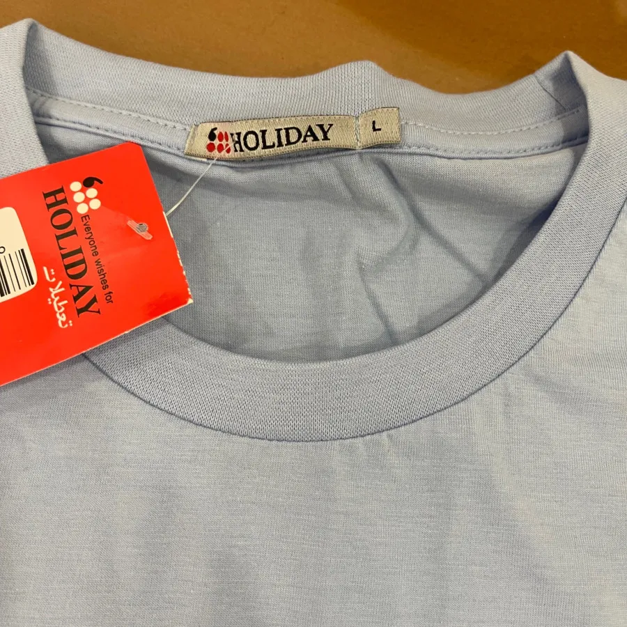 تیشرت ابی اسمانی هالیدی