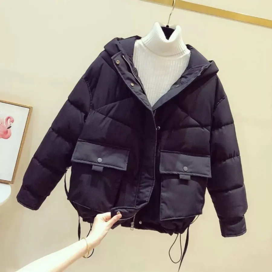 کاپشن داخل استر کلاهدار