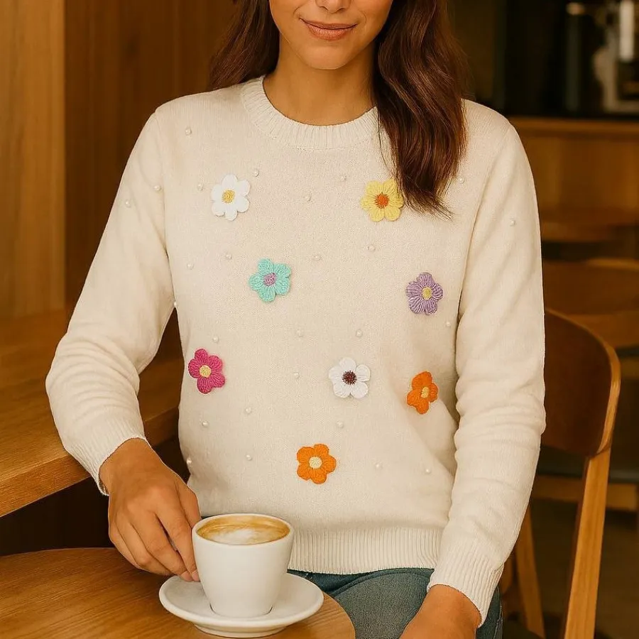 بافت گرم نگین پرس شده