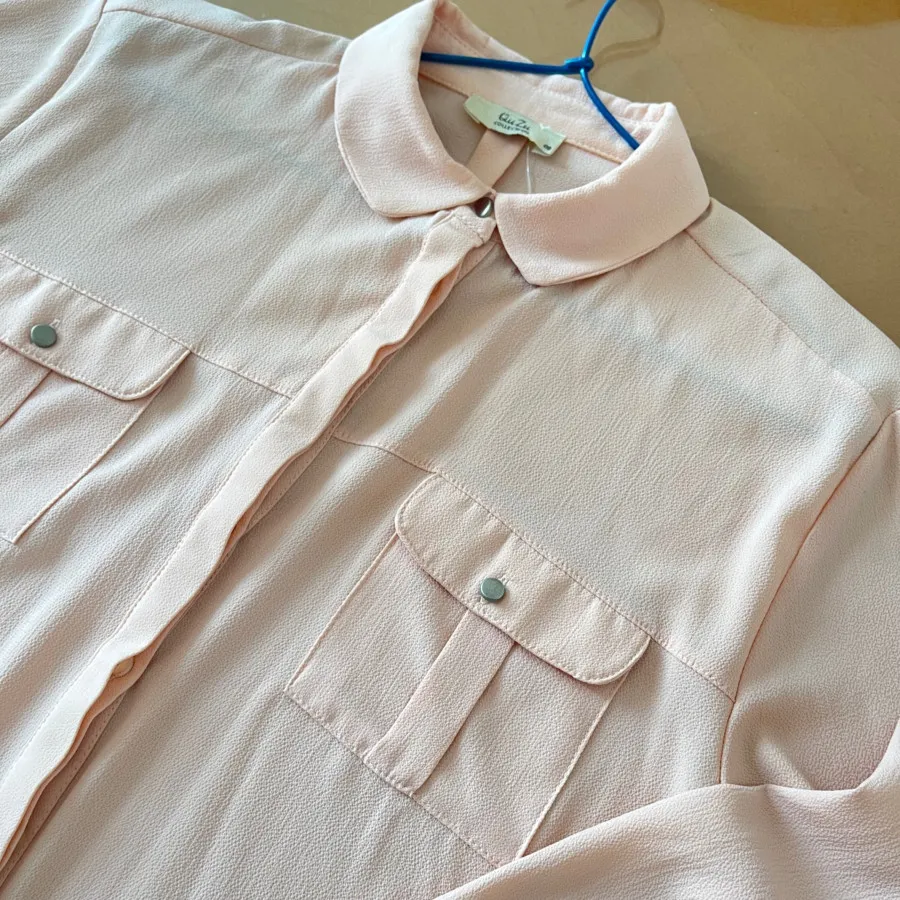 شومیز صورتی ترک