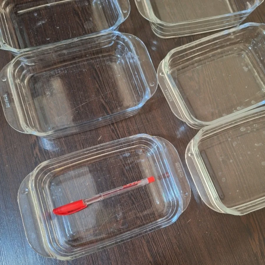 شش عدد تابه  بلور