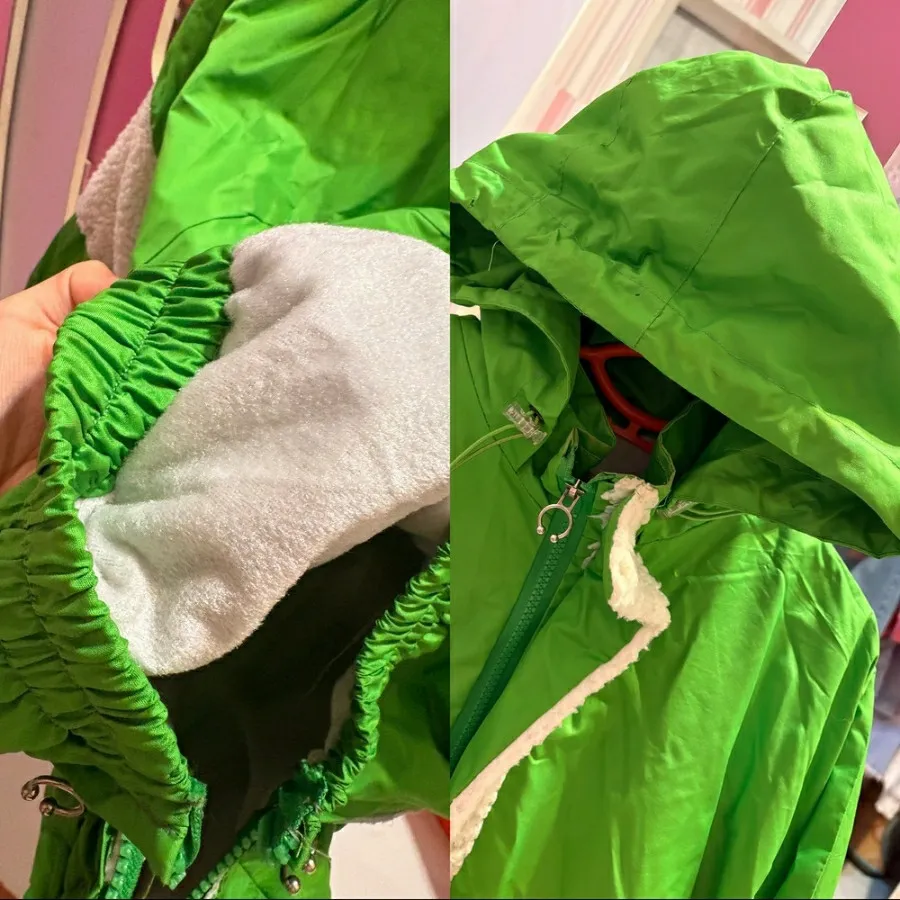 هودی کاپشن تدی سبز