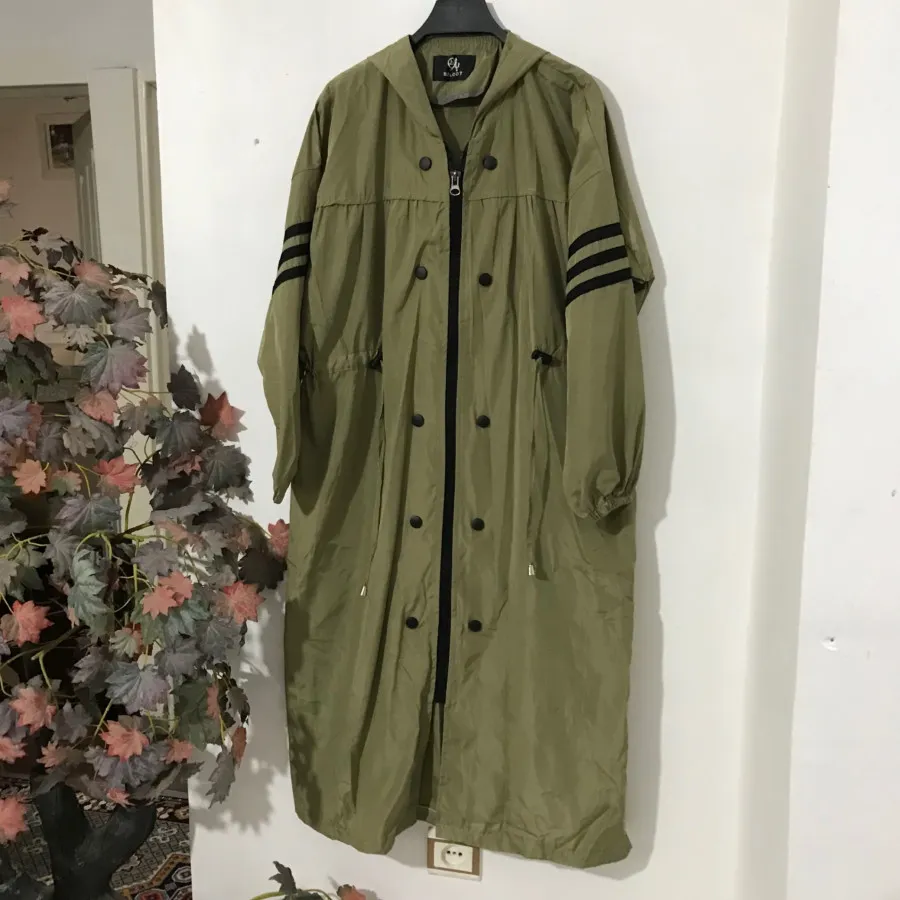 بارانی بلند ضد اب