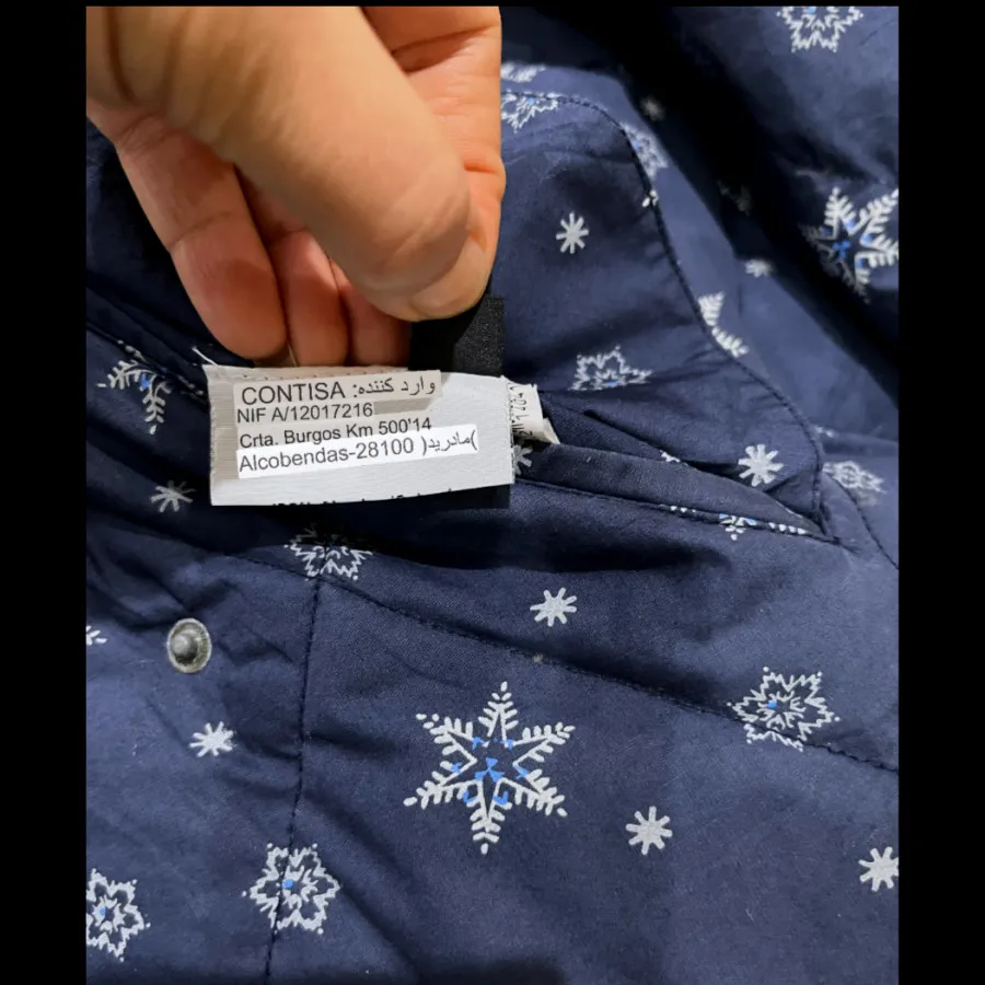 کاپشن دو رو دانمارکی