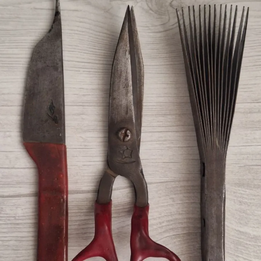 قلاب قیچی شانه فرش