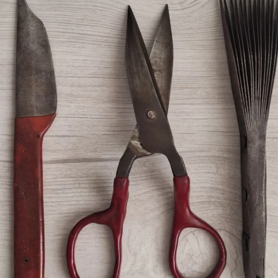 قلاب قیچی شانه فرش