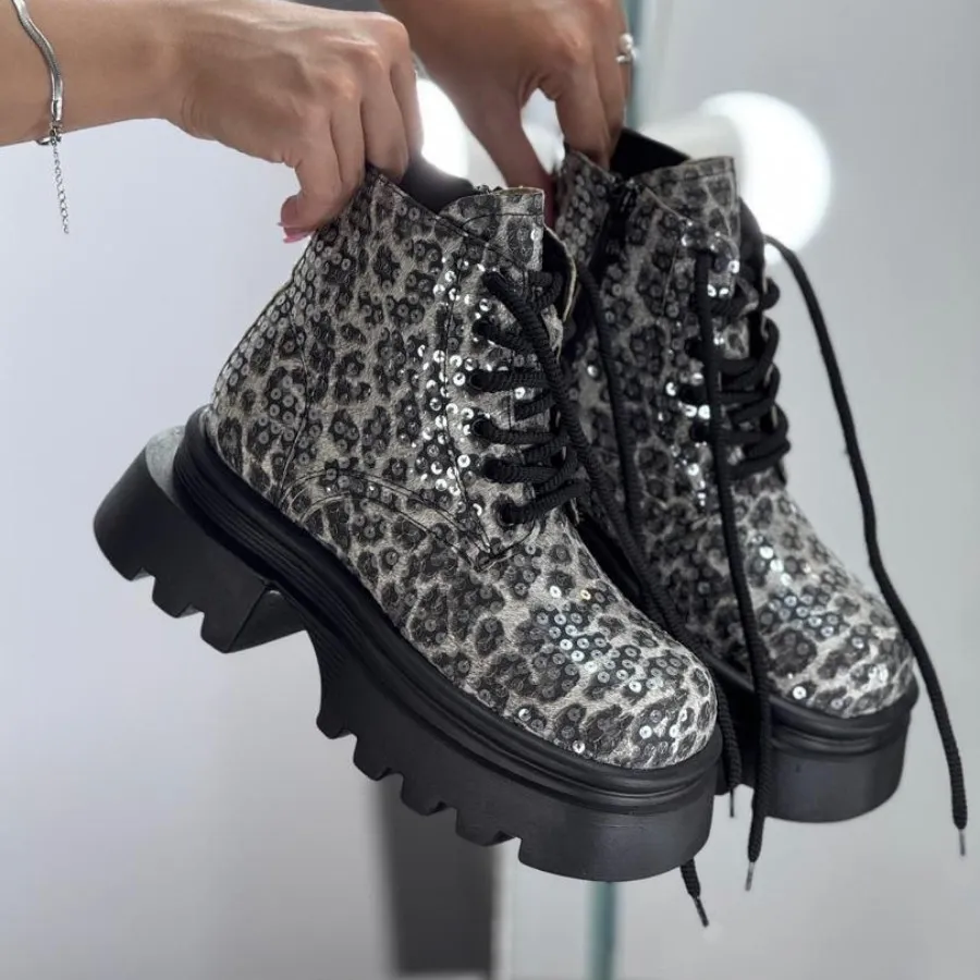 نیم بوت اسپرت پولکی