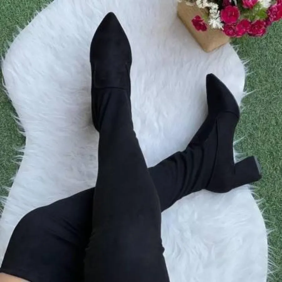 بوت جورابی بالا زانو