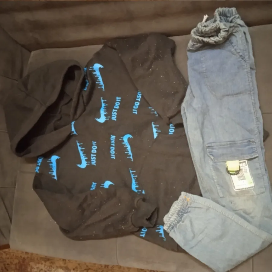 ست هودی شلوار جین