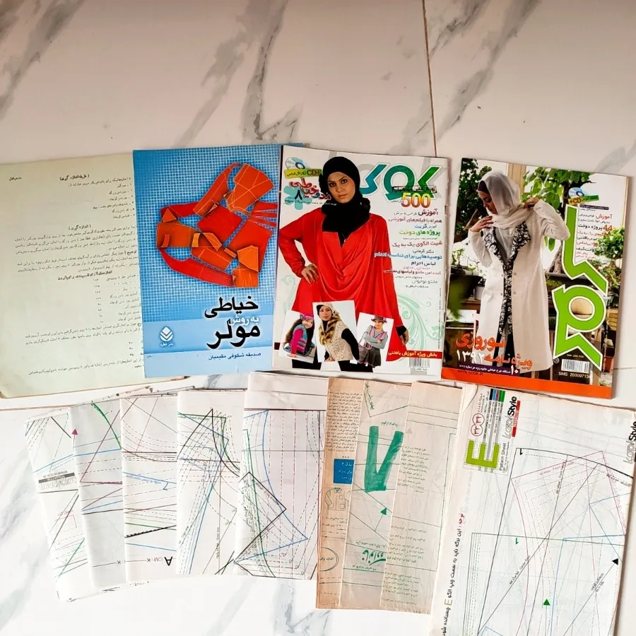 مجله های الگو دار کوک