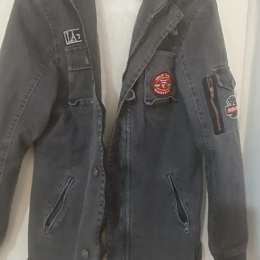 کاپشن مردانه داخل خز جین