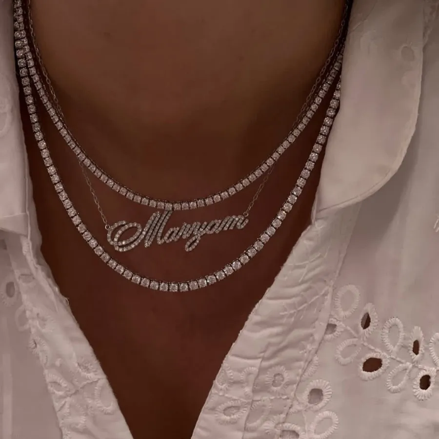 گردنبند تنیس