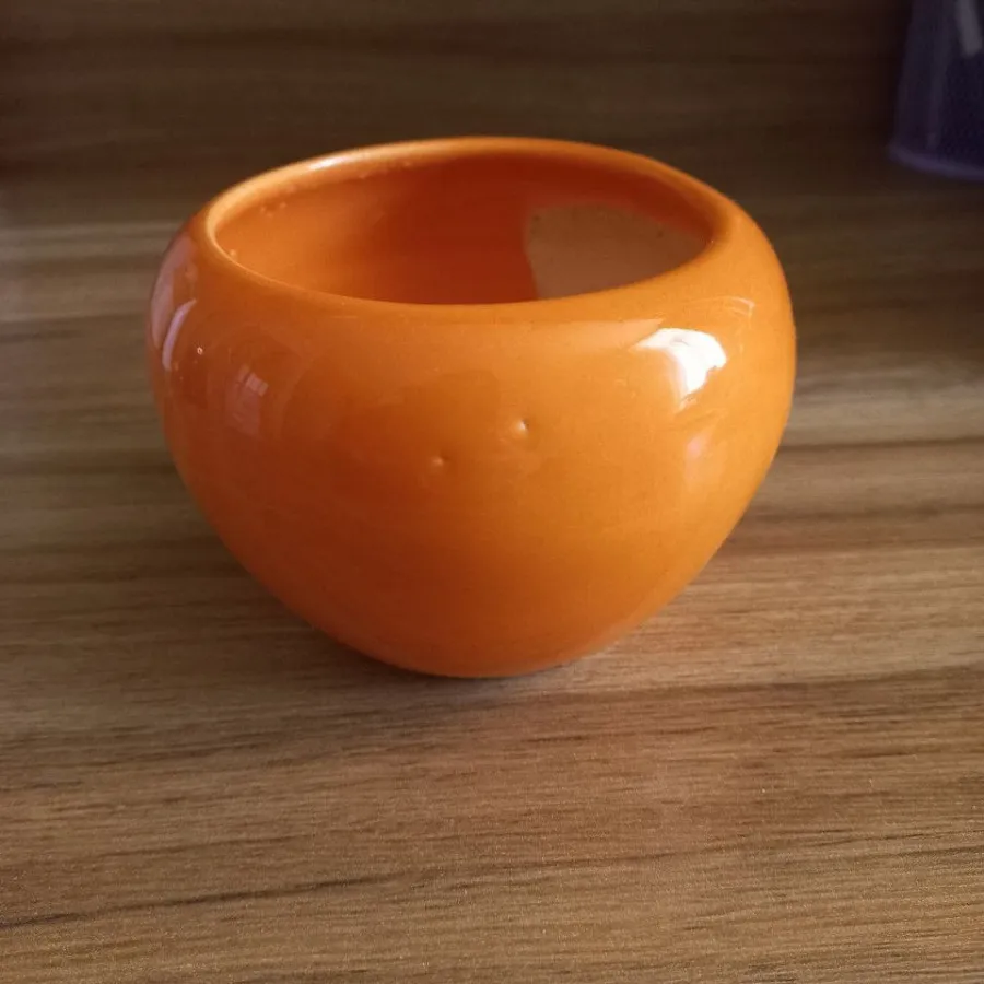 گلدان نارنجی