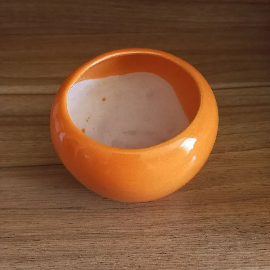 گلدان نارنجی