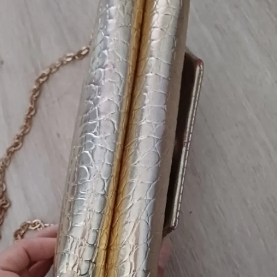 کیف  زنانه طلایی ترک