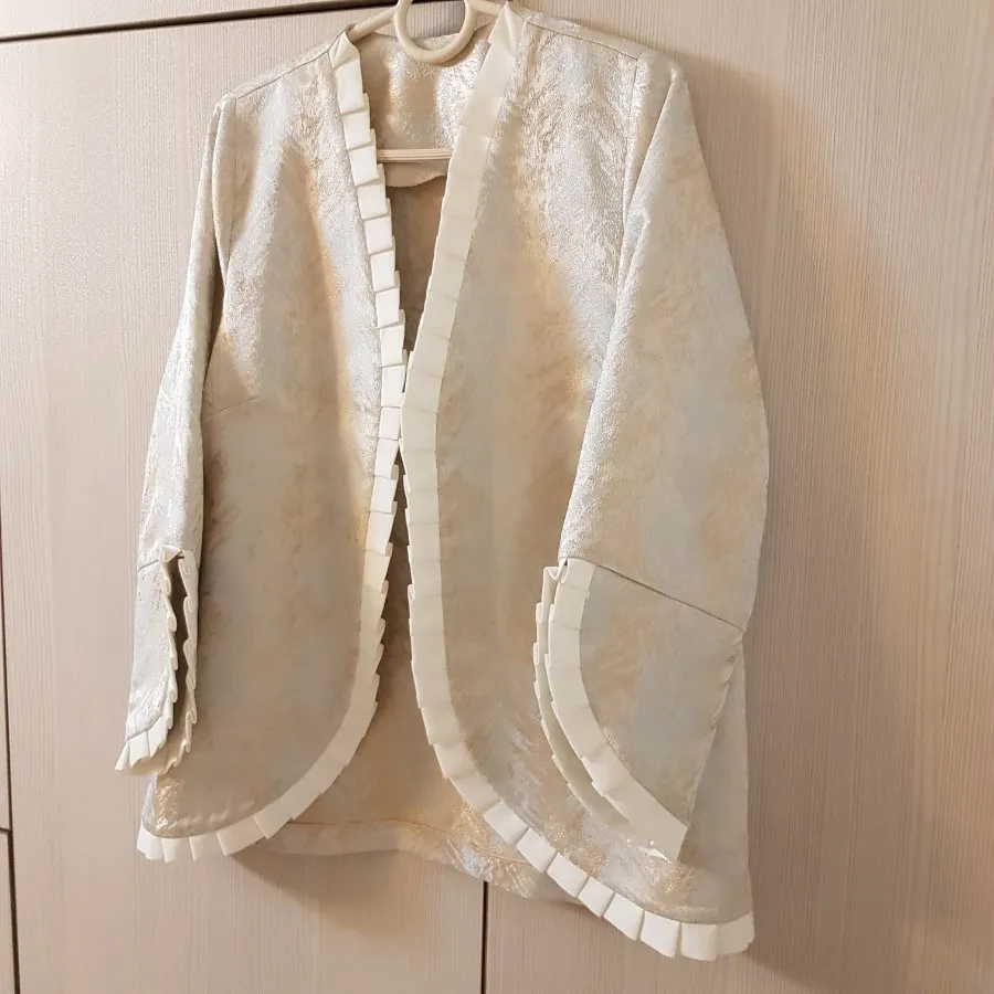 مانتو ژاکارد مجلسی (عقد)