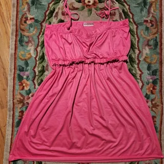 پیراهن صورتی سایز بزرگ