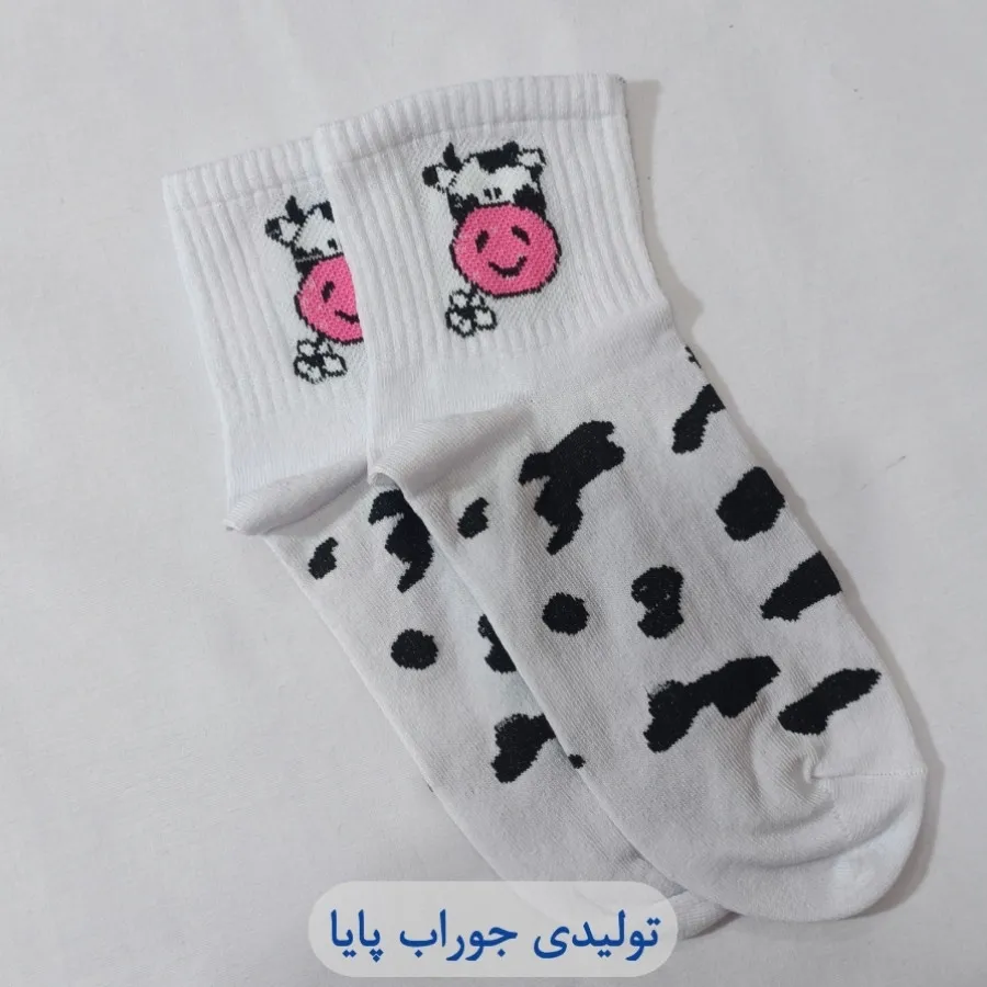 جوراب زنونه فانتزی 10عددی