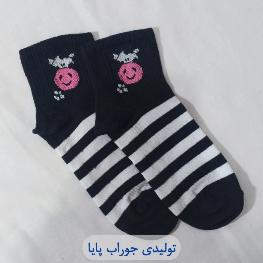 جوراب زنونه فانتزی 10عددی